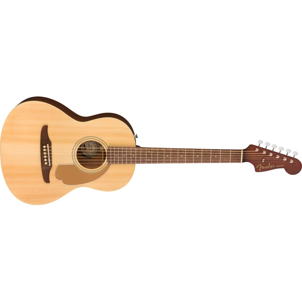 Fender Sonoran Mini Acoustic Guitar, Natural, includes a Guitar Gig Bag