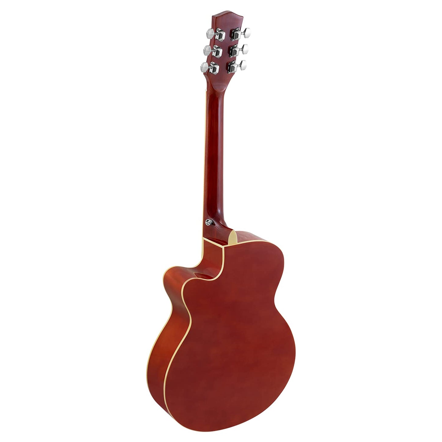 TIGER ACG1-NT34 3/4 Size Acoustic Steel String Guitar - Small body Acoustic Guitar for Ages 9+ with Bag, Strap, Spare Strings and Plectrums - Natural - Now with 6 Months Free Lessons Included