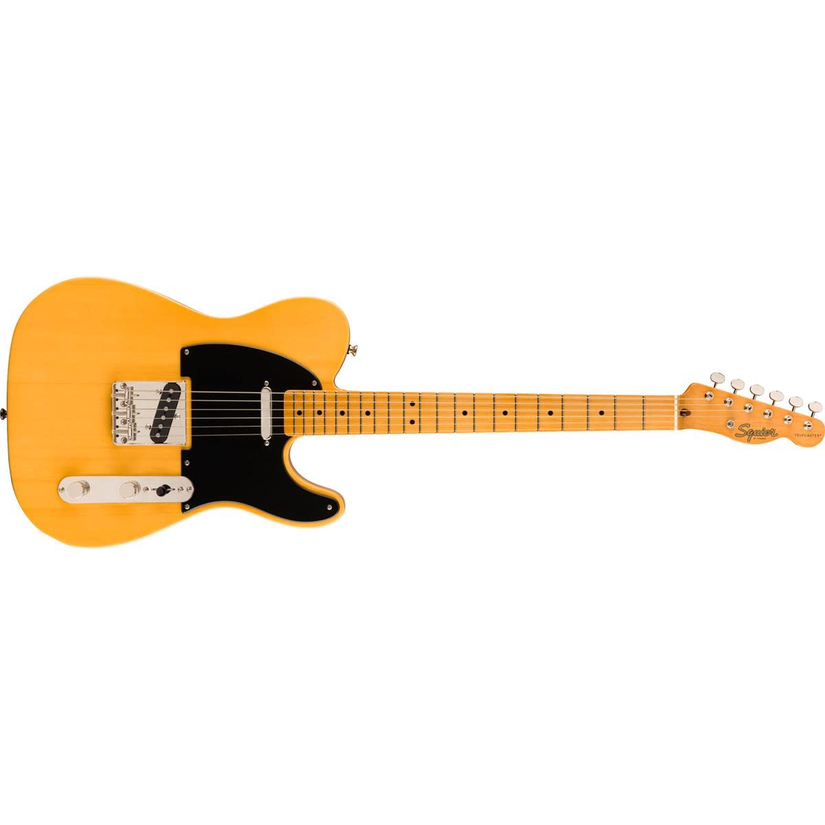 Squier by Fender Classic Vibe 50s Telecaster - Electric Guitar, Maple Fingerboard, Butterscotch Blonde