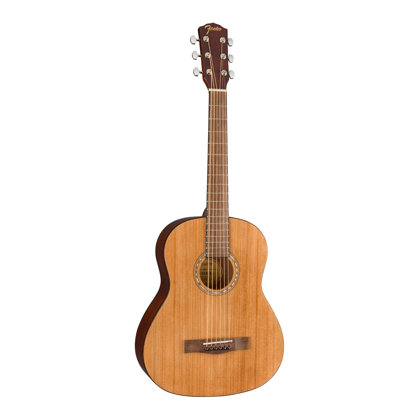 Fender FA-15 Acoustic Guitar, 3/4 Size Steel String, Natural, includes a Guitar Gig Bag