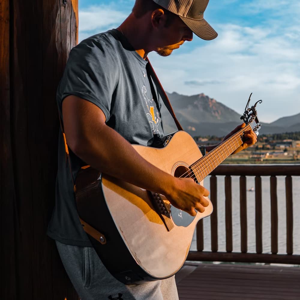 Fender FA-15 Acoustic Guitar, 3/4 Size Steel String, Natural, includes a Guitar Gig Bag