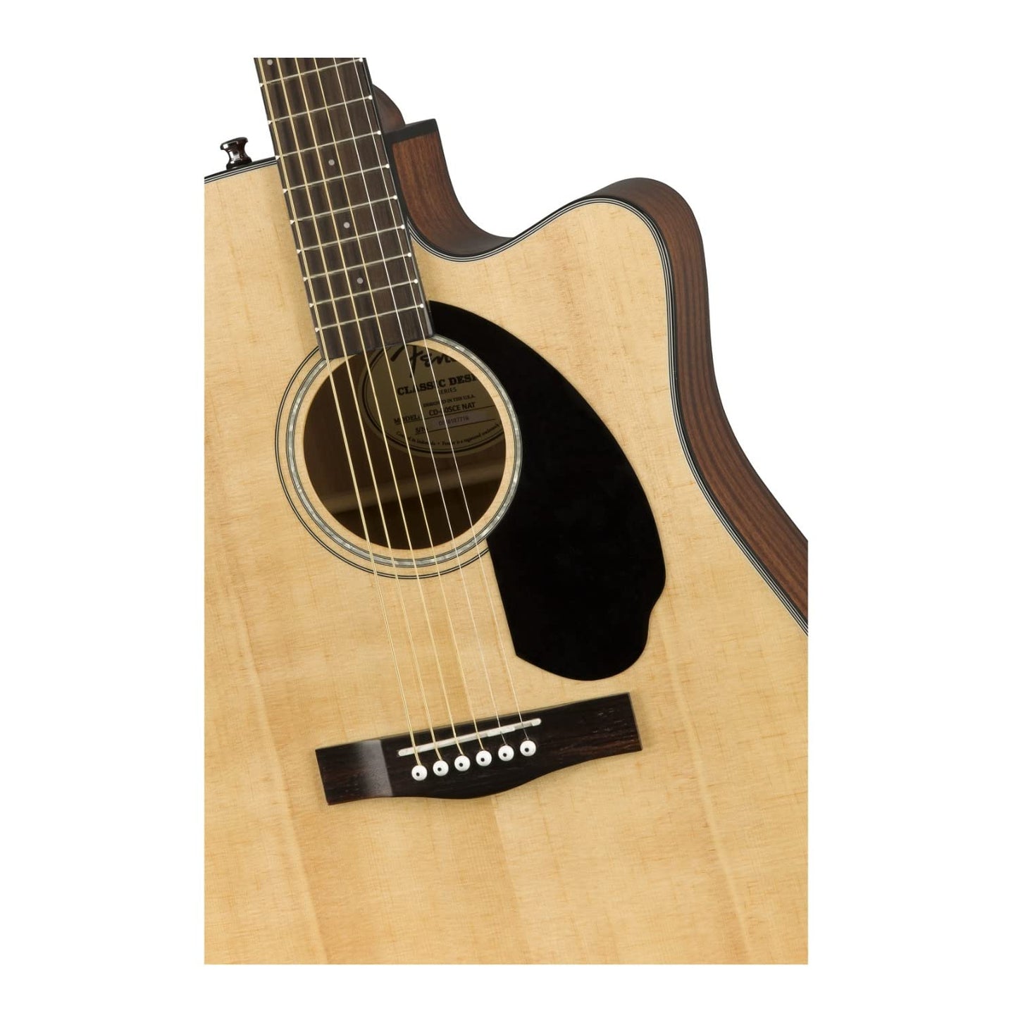 CD-60SCE Dreadnought, Walnut Fingerboard, Natural, Comes with Free Virtual Lessons