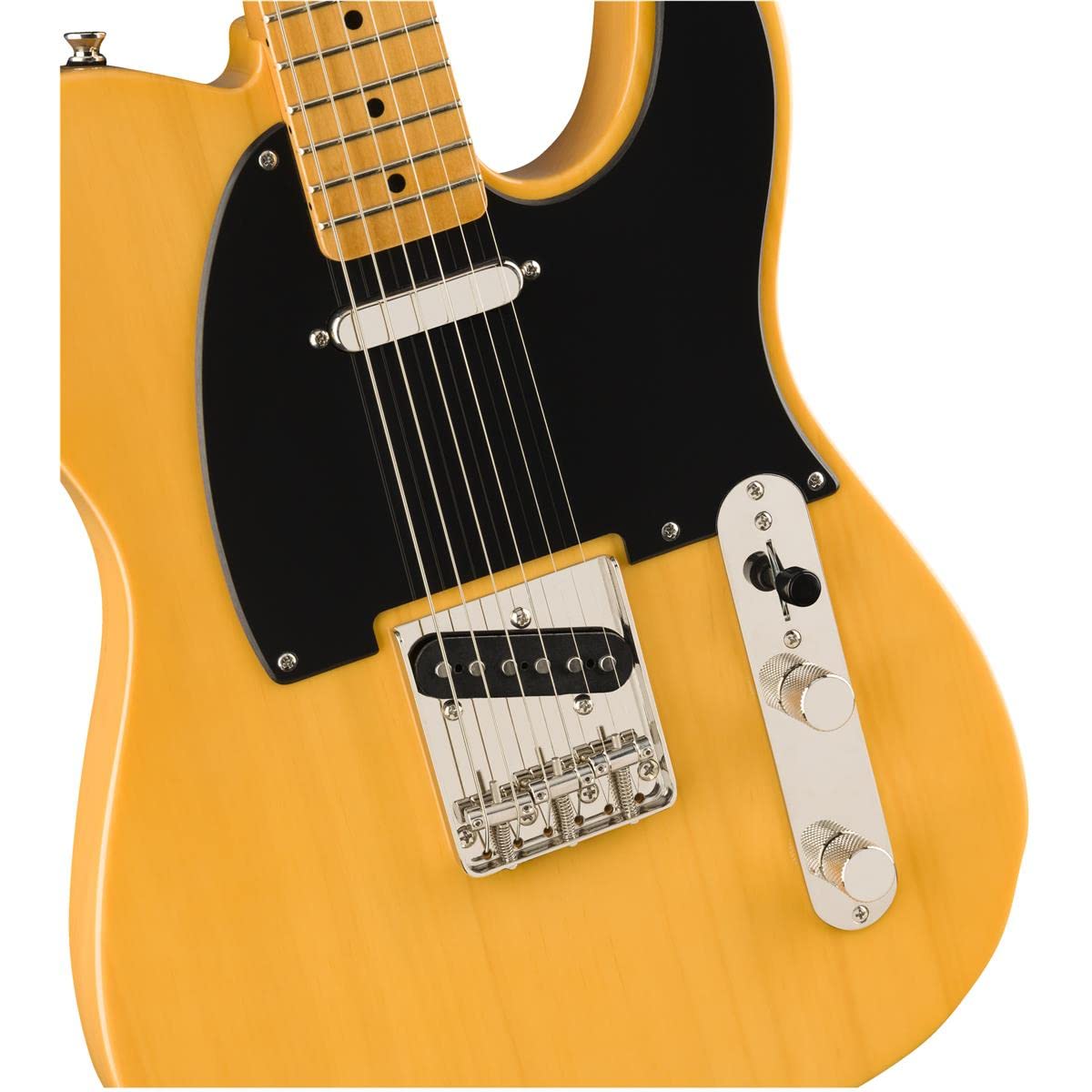 Squier by Fender Classic Vibe 50s Telecaster - Electric Guitar, Maple Fingerboard, Butterscotch Blonde