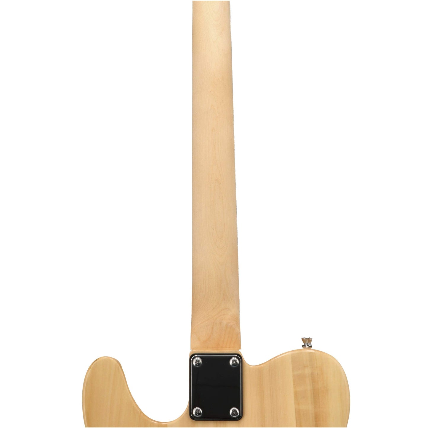 Fazley FTL218NTAB Electric Guitar - Ash Burl - Natural Look - Beginners Guitar - 42 Inches Full Size - Basswood