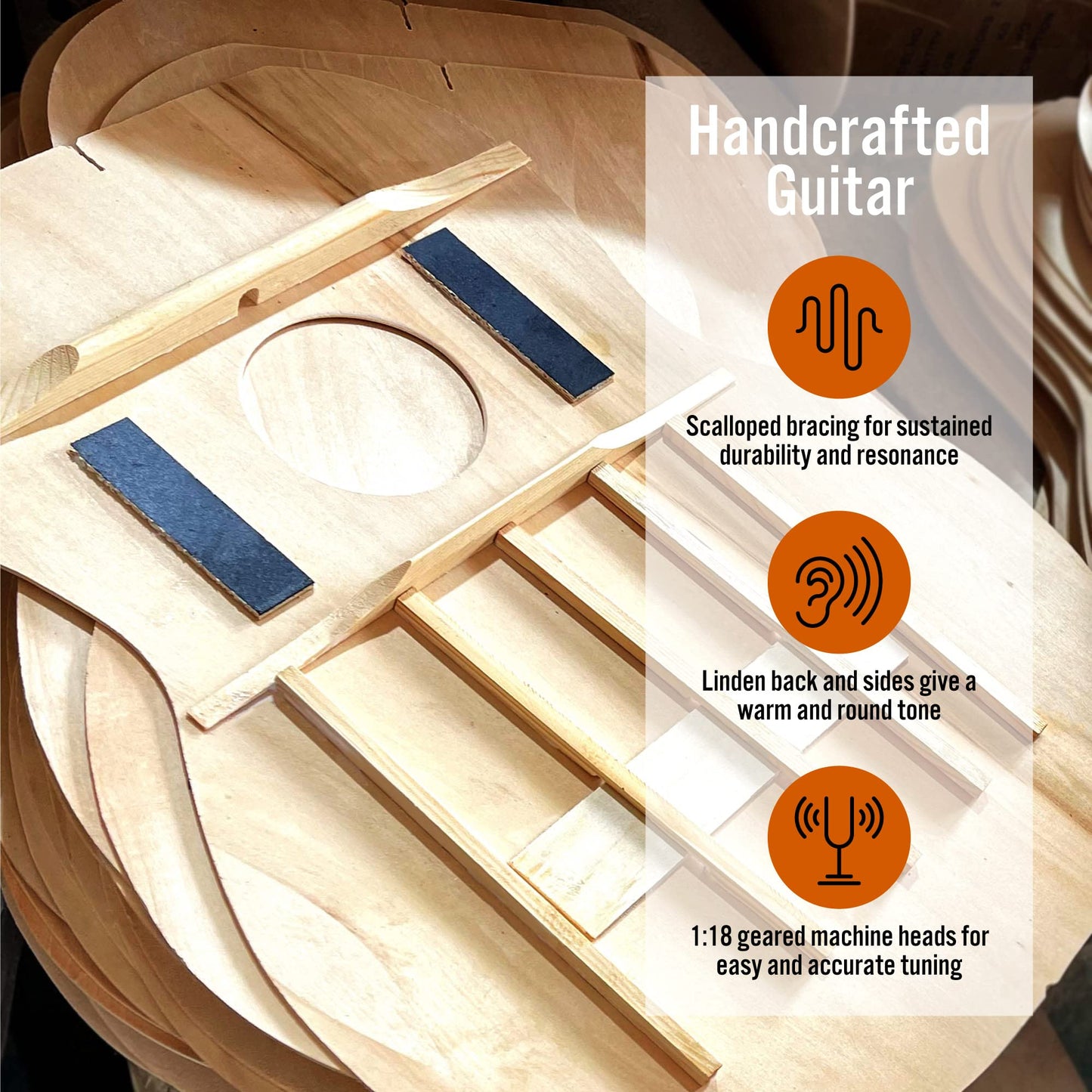 3rd Avenue Full Size 4/4 Cutaway Acoustic Guitar Pack Bundle for Beginners - 6 Months FREE Lessons, Bag, Strap, Picks and Spare Strings - Black